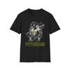 Herr- och damt-shirts Pittsburgh Pirates Horror Mash-Up T-shirt - Kuslig Baseballfanskläder