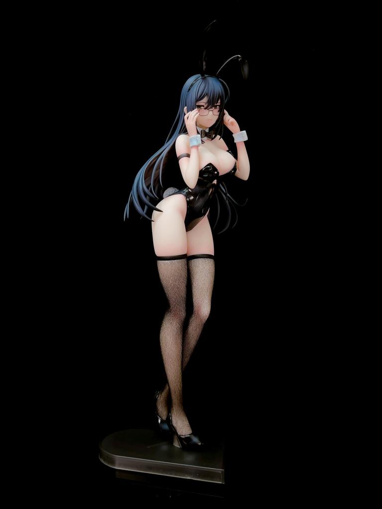 30CM Anime Black Bunny Aoi Model 1/6 Standing Bunny Girl Ver Sexy Figure Toy Present Set Action Figure PVC High Quality
