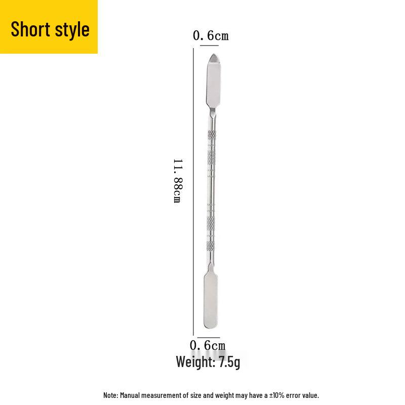

Палитра для смешивания макияжа и тональной основы из нержавеющей стали с набором шпателей