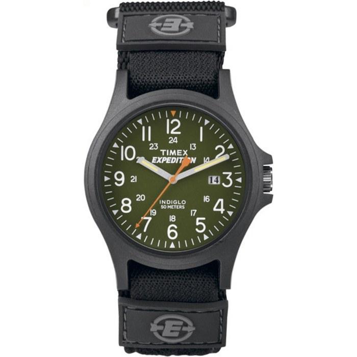 Timex Men's Expedition Camper Watch Green/Black, Black/Green/Black