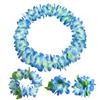 Cloth For Women Gift Hawaiian Style Wristband Garland Necklace Headband Performance Accessories