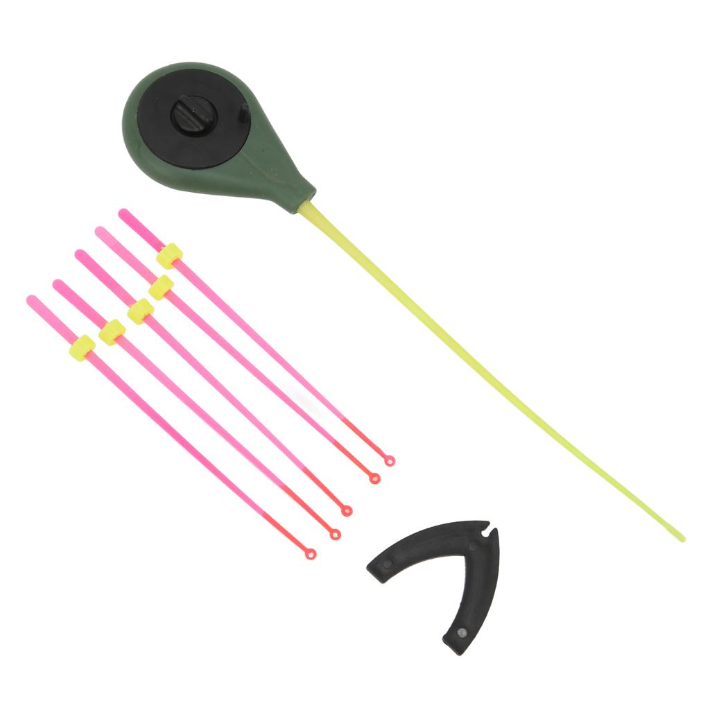 Kit Canna da Pesca su Ghiaccio Mini Canna da Pesca su Ghiaccio con Punta Sensibile Attrezzatura da Pesca Portatile per Pesca Invernale 14cm