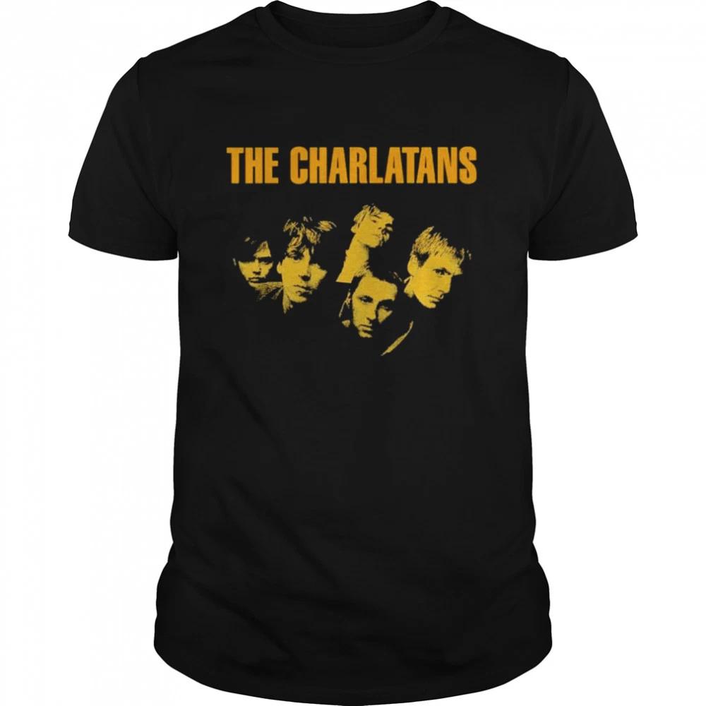 

The Charlatans Rock Band artwork black T-shirt Unisex All sizes 2F534 4XL