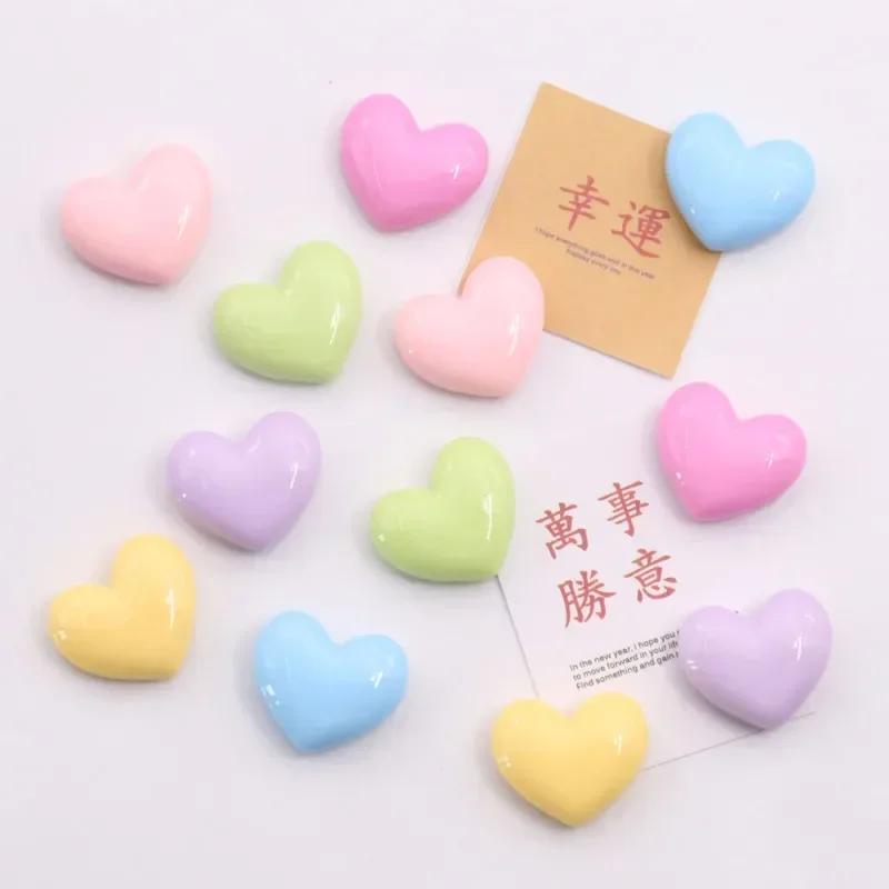 8pcs Love Heart Fridge Magnet Message Board Magnetic Refrigerator Sticker Room Home Decor Kitchen Decoration Accessories