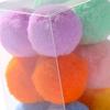 12 Stück Dehnbare Plüschbälle Katzenspielzeug Pompons Jagen Interaktives Kätzchen Spielzeug Weich