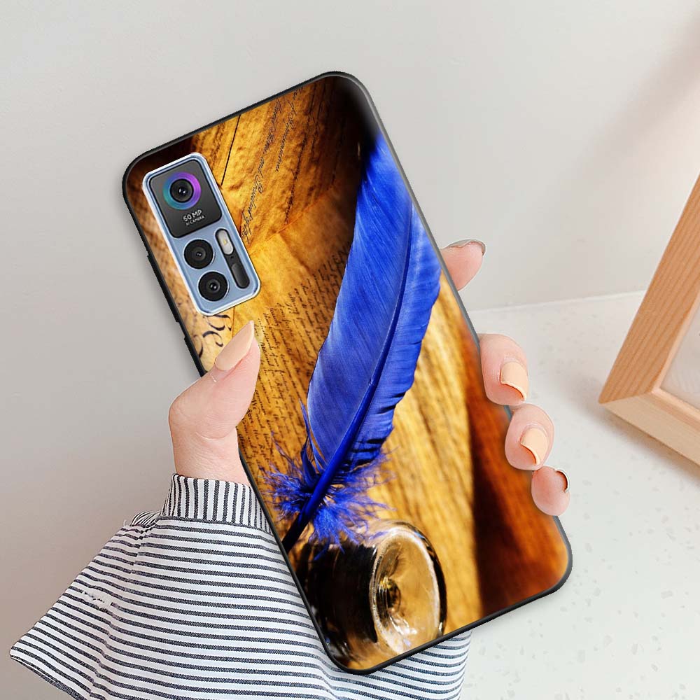 For TCL 30 Plus Case TCL 30 5G Luxury Silicone Back Cover Cases for TCL30 30Plus Shockproof Bumper Fundas TCL 30 5G Phone Bags