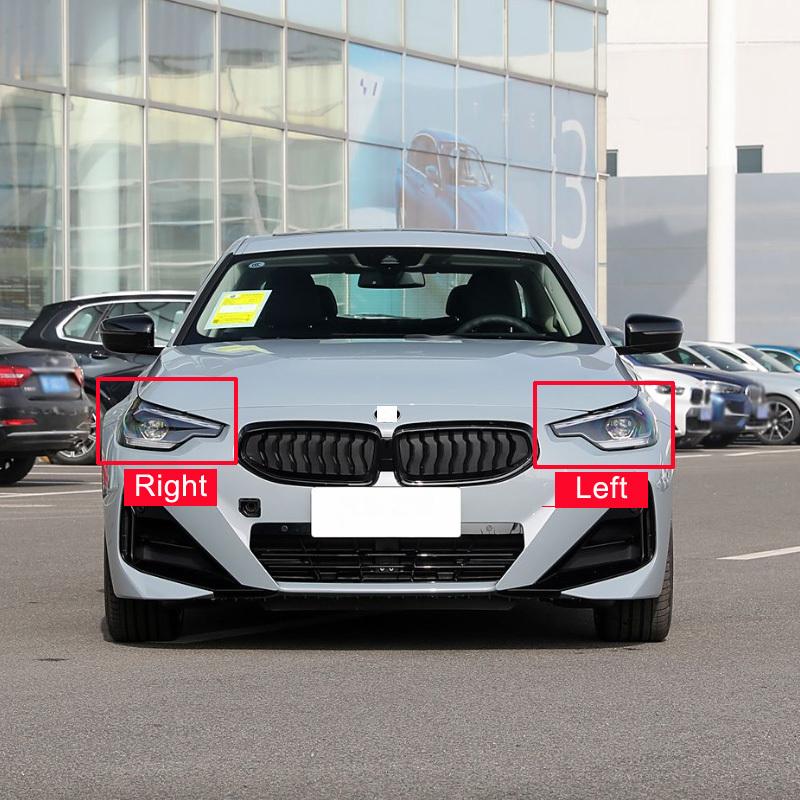 For BMW 2 Series G42 2023 2024 2025 2Door Coupe Car Headlight Shell Headlamp Cover Replacement Lamp Shade Headlamp Lens