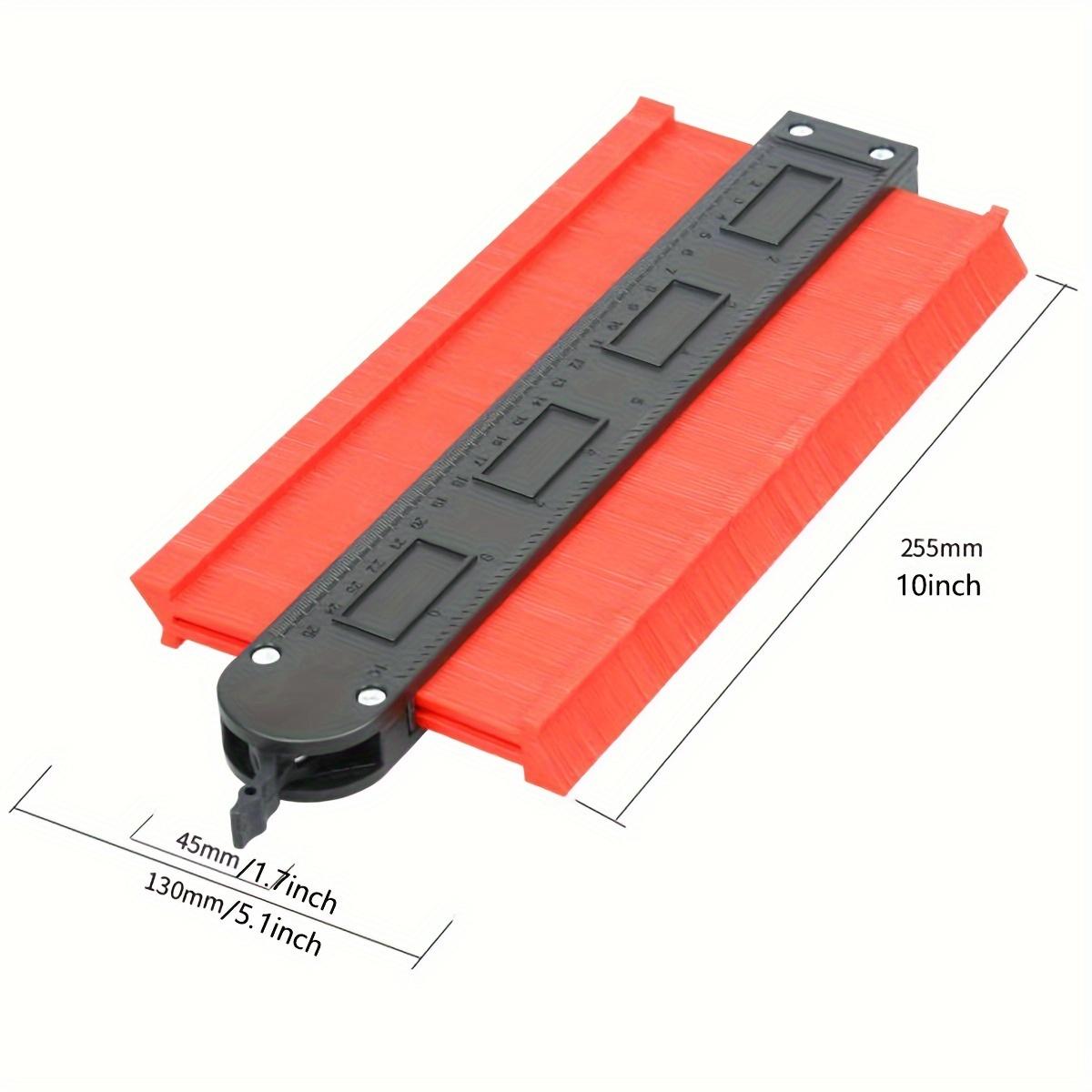 

Contour Meter Edge contour Measurement Tool with Lock Adjustable Irregular Shape Replicator Contour for carpentry, Architecture