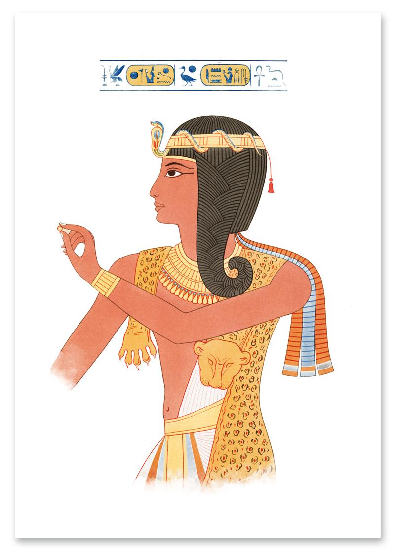 

Plakat obrazy portret egipski 30x40 cm