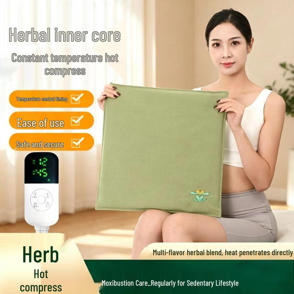 Upgraded Electric Moxibustion Heating Mat for Office & Home Physiotherapy