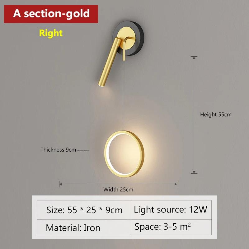 

Современные светодиодные настенные светильники Nordic Double Heads Spotlights для спальни, прикроватной тумбочки, гостиной, кабинета, дома, декоративные настенные бра, люстра Natural White