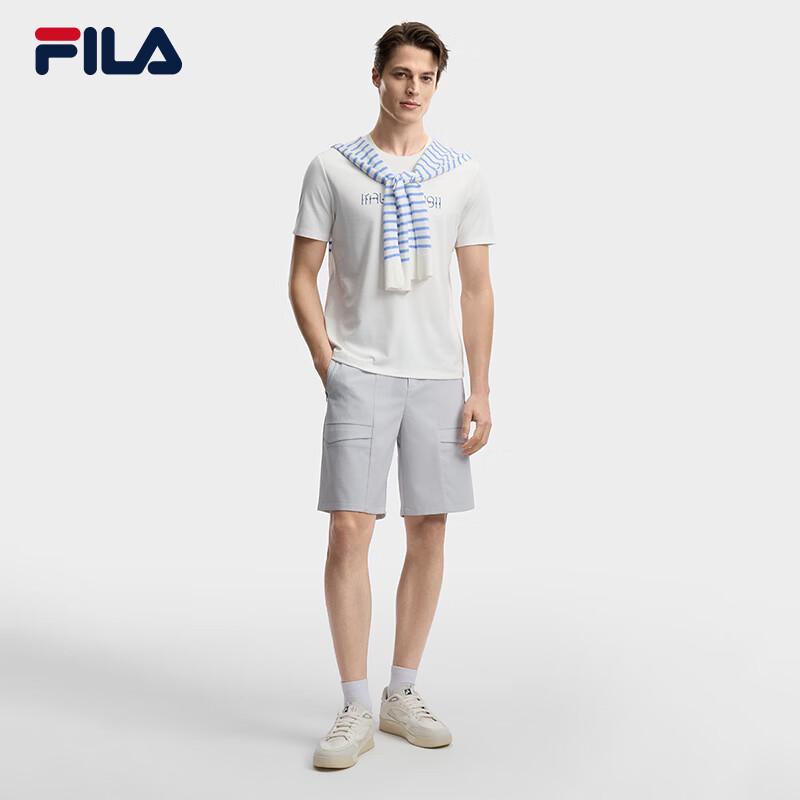 FILA Men's 2026 Summer Crew Neck Short Sleeve T-Shirt