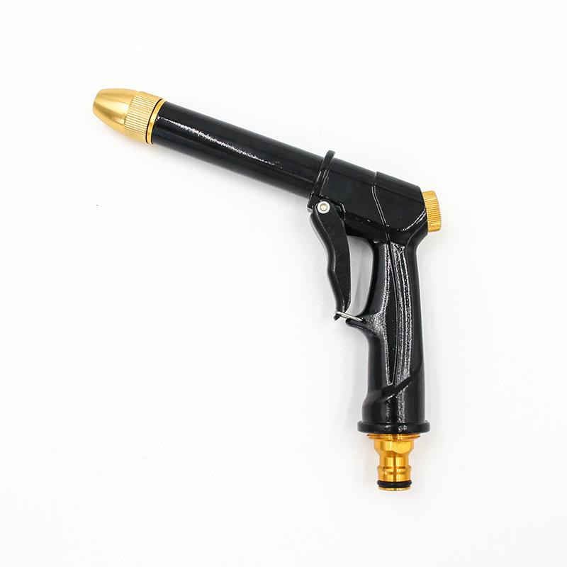 High-Pressure Garden Hose Nozzle with Metal Long Rod