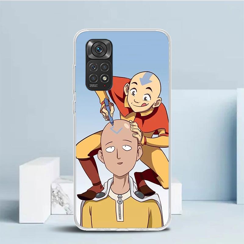 

Anime Avatar The Last Airbender Phone Case For Xiaomi Redmi Note 15 14 14S 13 12S 12 Pro Plus 11S 11 11T 11E 10S 10 + Soft TPU B Redmi Note 12 Pro 5G