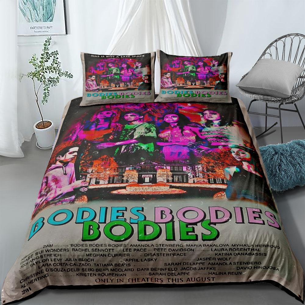 Bodies Bodies Bodies Duvet Cover Set without sheet King Queen Double Full Twin Single Size Bed Linen Set