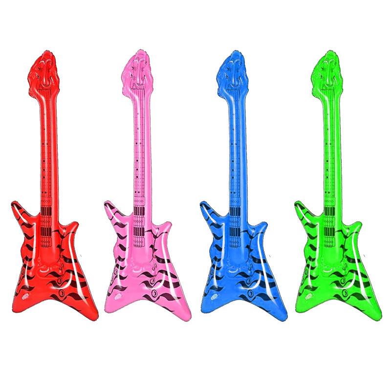 Inflatable Microphone Toy for Kids 0-3, Musical Instrument Prop for Parties