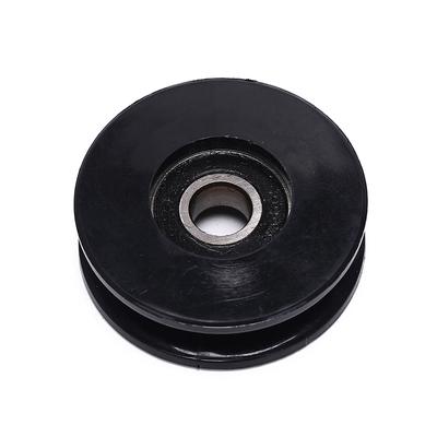 1 Pcs 50Mm Black Bearing Pulley Wheel Cable Gym Equipment Part Wearproof Gym Kit