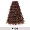 MISS WIG Syntetyczne długie kręcone włosy doczepiane do włosów Water Wave Extension Braiding Hair Ocean Wavy Hair For Women Wear