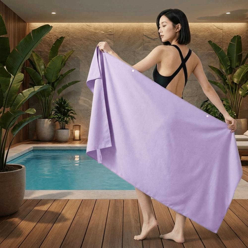 Microfiber Quick-dry Bath Towel Water Absorption Beach Towel Comfortable Swimming Towel  Sports
