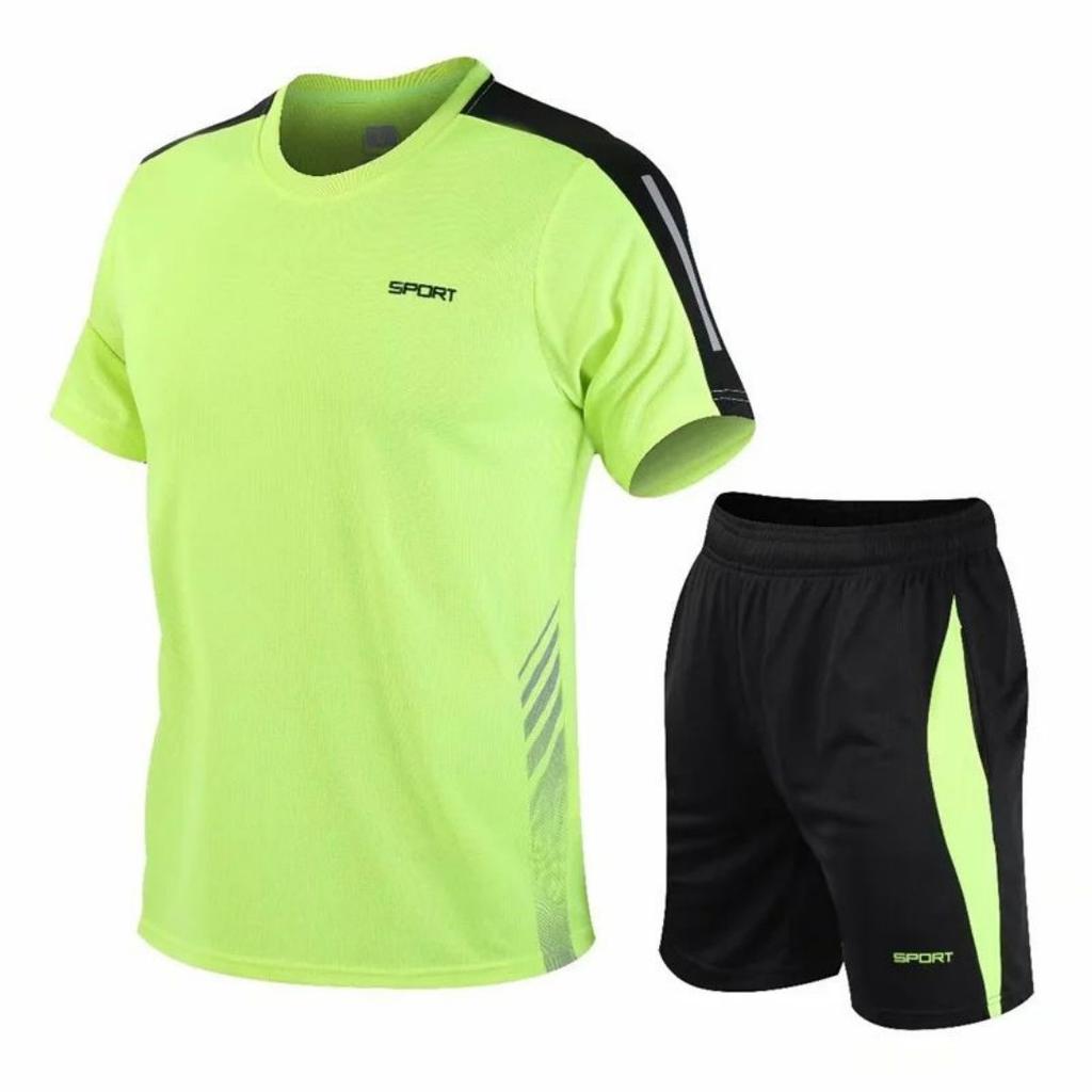 2025 Summer New Lightweight Breathable Comfort Soft Quick Dry Sweat Absorbent Men's Tracksuit