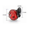 300db Super Train Horn 12v 300db Super Train Horn Compitiabe with Trucks Suv Car Boat Electric Horn Motorcycles Loud Train Horn