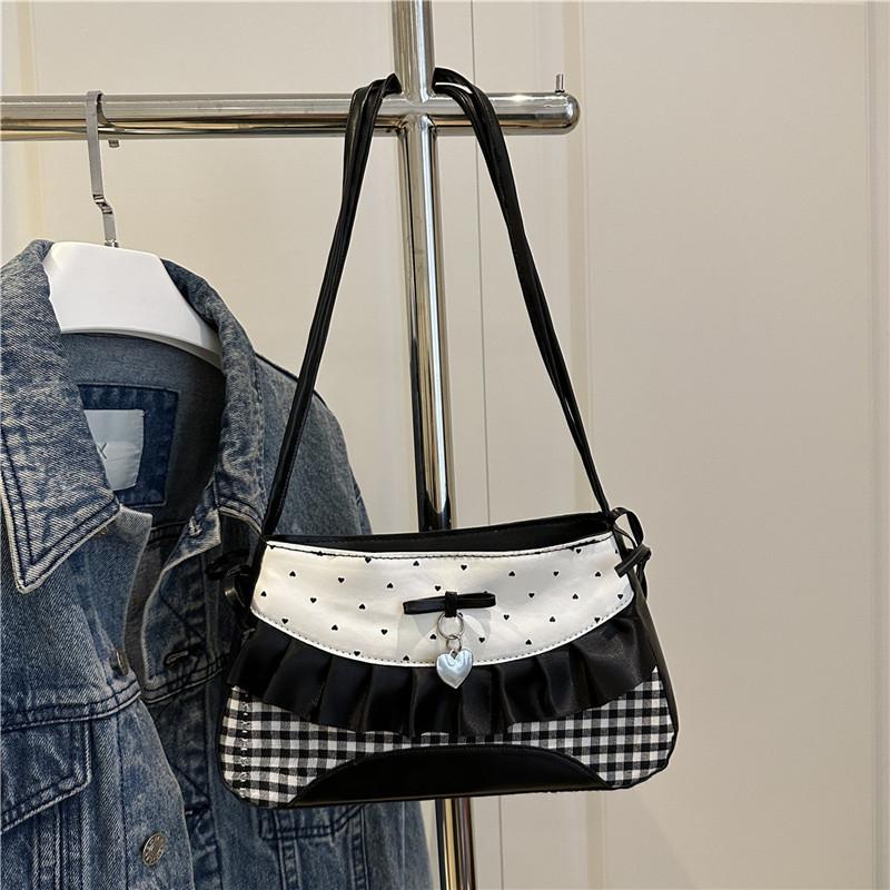 Pu Crossbody Bag For Women With Zipper Closure And Inner Pouch For Daily Use