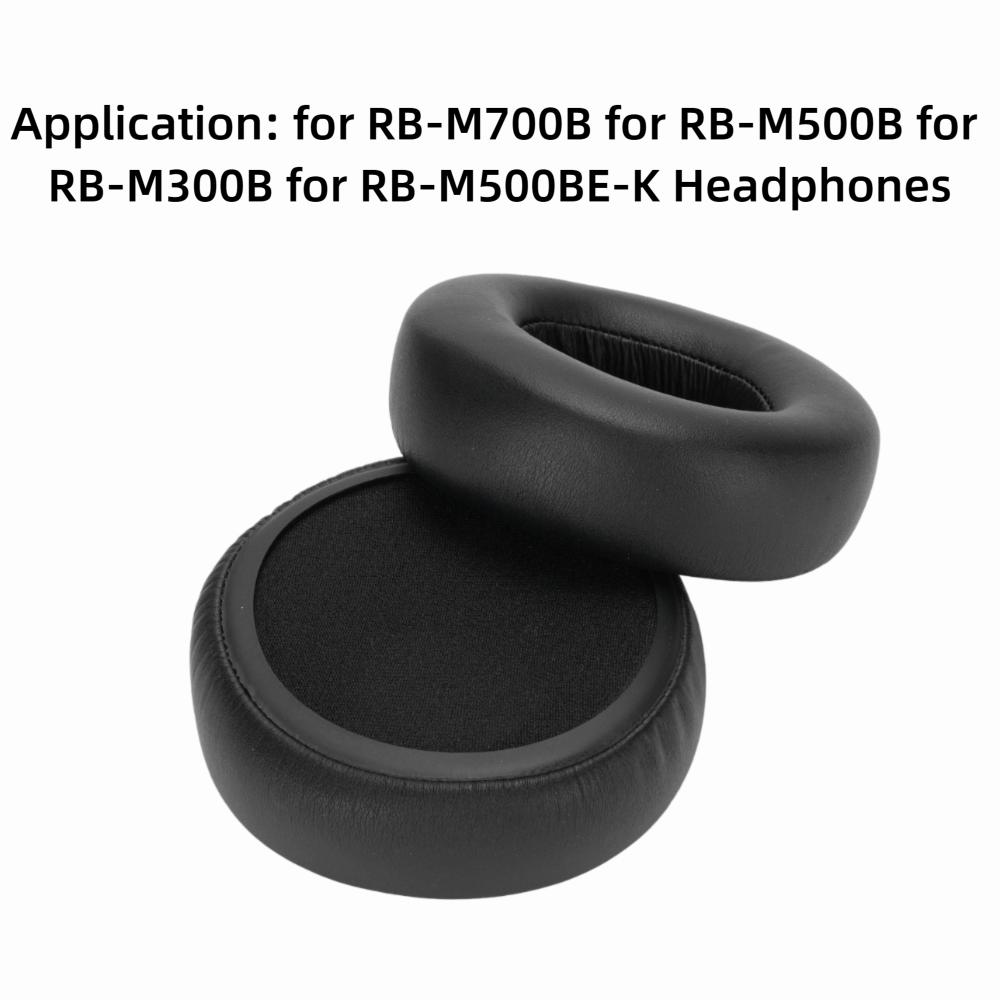 2 Stück Weiche und bequeme Ersatz-Ohrpolster für RB-M700B RB-M500B RB-M300B RB-M500BE-K Kopfhörer