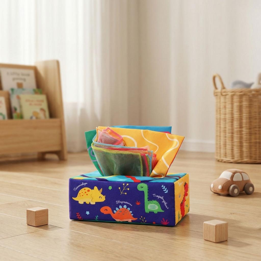 Pull Out The Tissue Paper, Early Childhood Education,Unable To Tear Apart Fabric, Soothing Toys