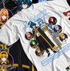 Wistoria Anime Unisex Tee,Graphic Anime Shirt,Minimali  St Tshirt,Oversiz  E Logo