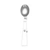 304 Stainless Steel Solding spoon Creative Tableware Outdoor Portable Three-Fold Spoon Fork Travel Folding Spoon Storage Box