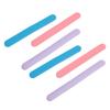 6PCS Silicone Wax Stick Nonstick Reusable Cosmetic Spatula Facial Mask Stirring Rod for Hair