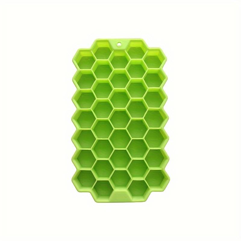 

Силиконовый набор форм для кубиков льда 1 шт. Форма «Соты» 37 ячеек Гибкая форма для льда, идеально подходит для охлажденных напитков, без BPA, кухонные принадлежности