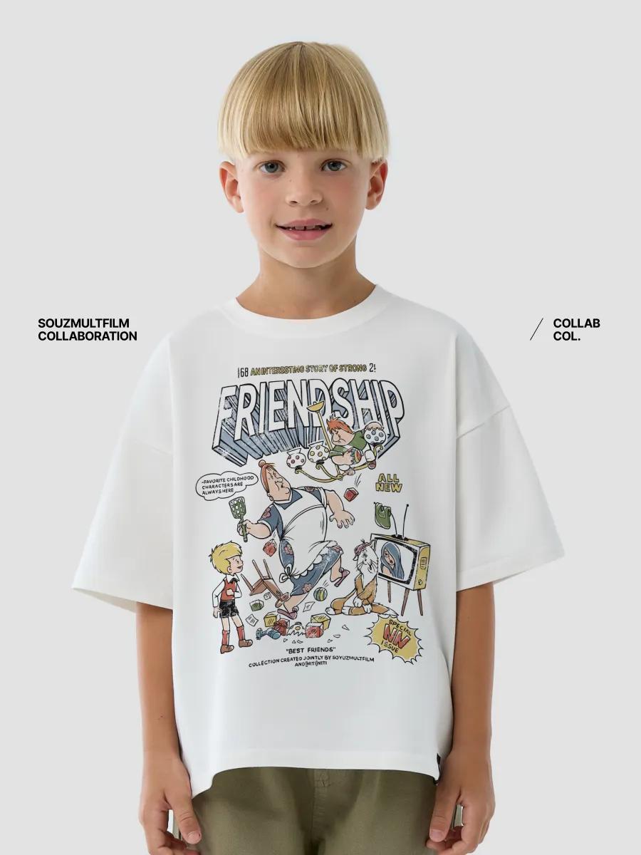 Soyuzmultfilm print T-shirt 2XL