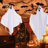 Wind-swaying Ghost Decoration Halloween Hanging Outdoor Decoration Cute Flying White for Stage