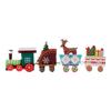Cartoon Christmas Wooden Train Deer/Lollipop Xmas Gifts Train  Holiday Party