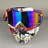 Moto Snow Goggles Mask UV400 Outdoor Riding Men's Windproof Sand Goggles Helmet Mask Mask
