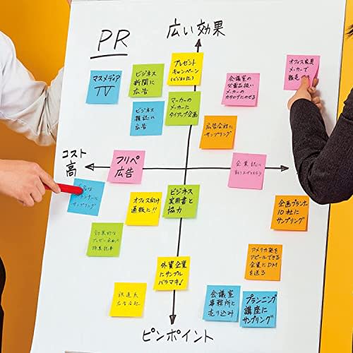 Post-It Strong Adhesive Sticky Notes Yellow 75 x 100mm 90 sheets 657SS-YN