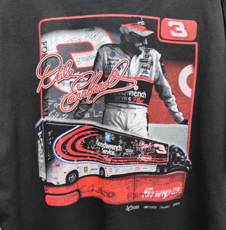 Forever The Man Intimidator Dale Earnhardt T-Shirt unisex 8D686 XL