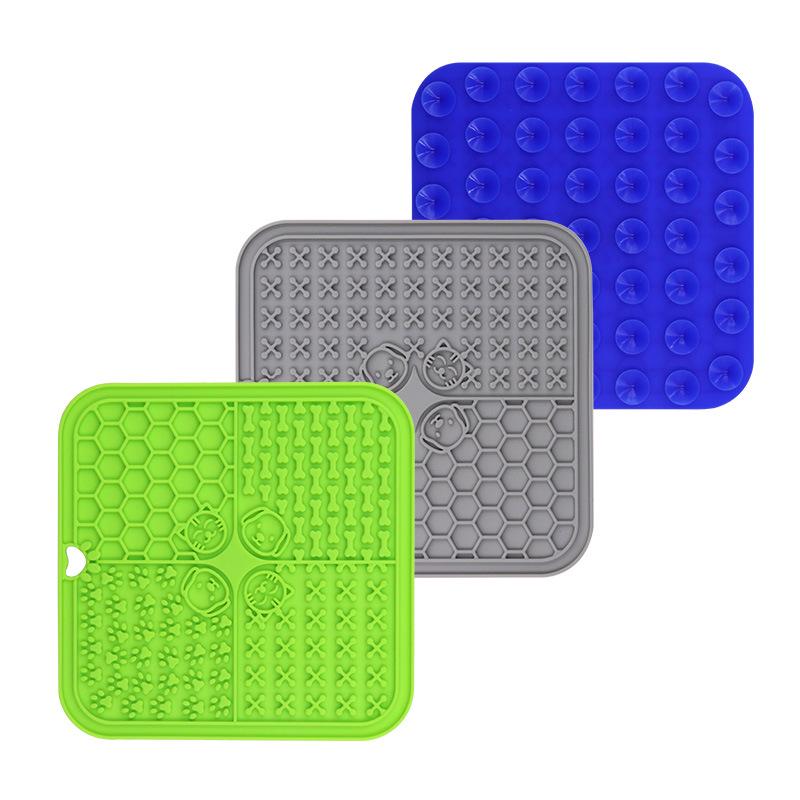 Pet Silicone Suction Lick Pad & Slow Feeder Mat