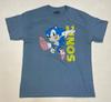 Sonic The Hedgehog Graphic T-shirt Men Large Blue Short Sleeve