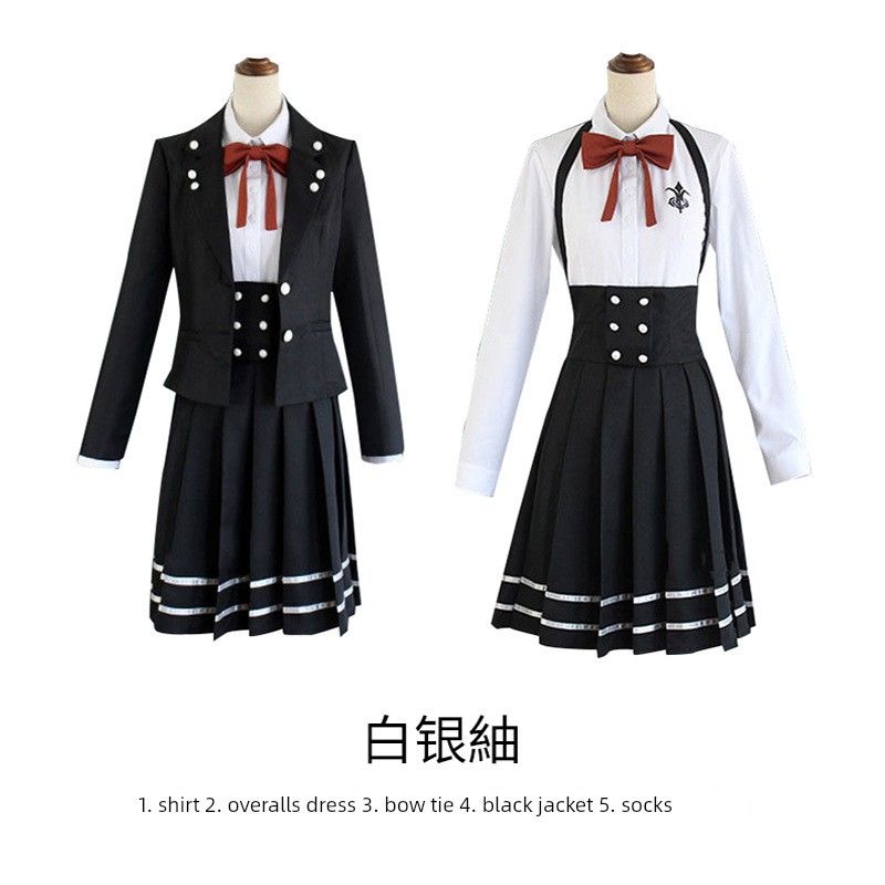 Danganronpa V3 Chazoku Rotor Cosplay Costume Harukawa Maji Ouma Kokichi Cosplay Costume Full Character Outfits