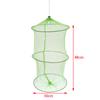 Simple Small Fish Guard Nylon Cloth 3 Layers Small Mesh Cloth Bag Foldable Net