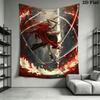 Malenia Blade Wall Hanging Printed Fabric Blanket Decorative Tapestries for Bedroom Living Room Home Decor