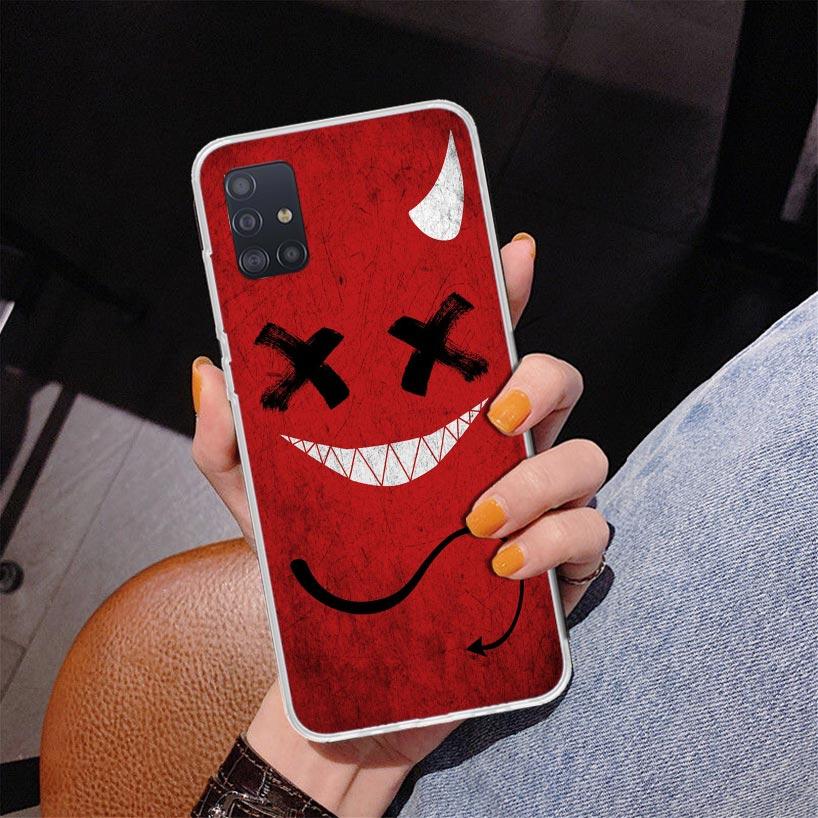 Devil Bad Boy Anime Phone Case For Samsung Galaxy A52 A32 A22 A12 A51 A31 A50S A30S A20S A10S Note 20 Ultra 10 Plus S10 A72 A71