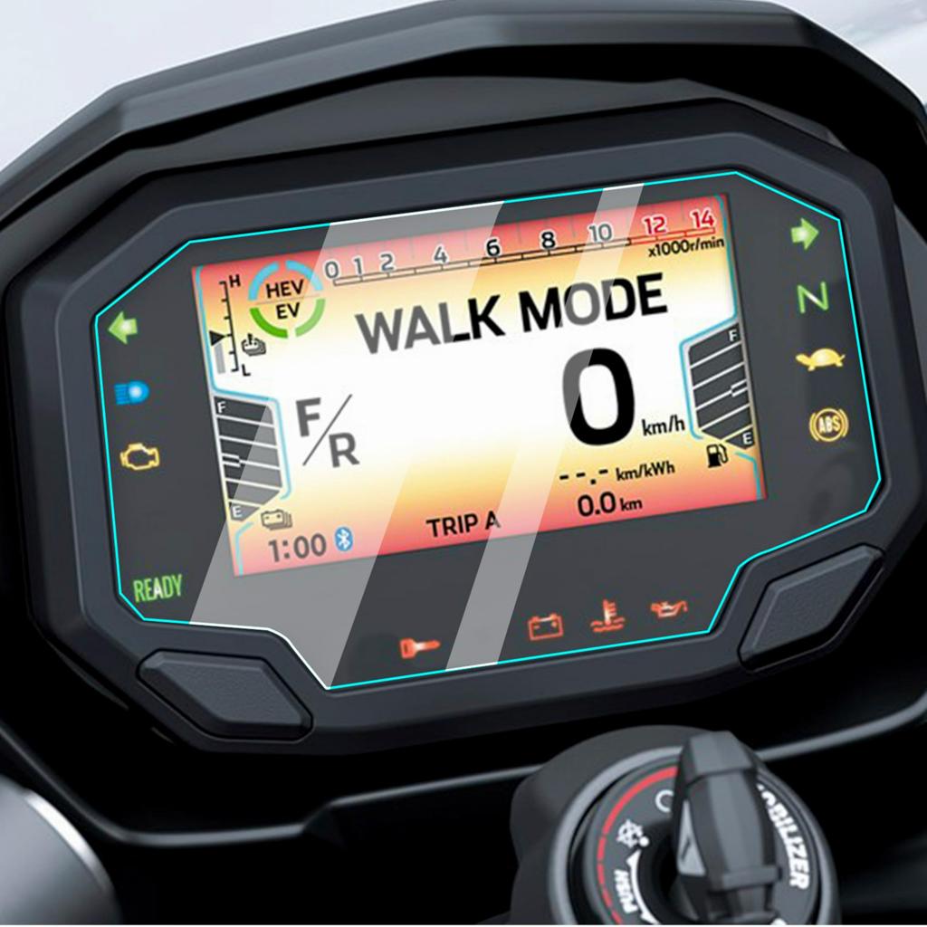 [Conjunto de 2] Película Protetora de Medidor para Kawasaki Z Ninja E-1 | Ninja 7