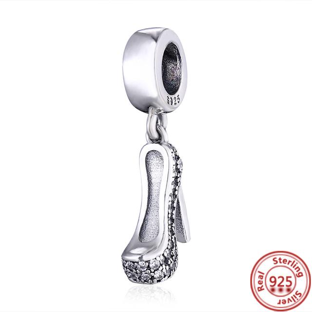 POMOiii 925 Sterling Silber Herz Kreis Tier Perlen Original Mode Charme Armband Für Frauen Diy Mode Silber 925 Schmuck Machen