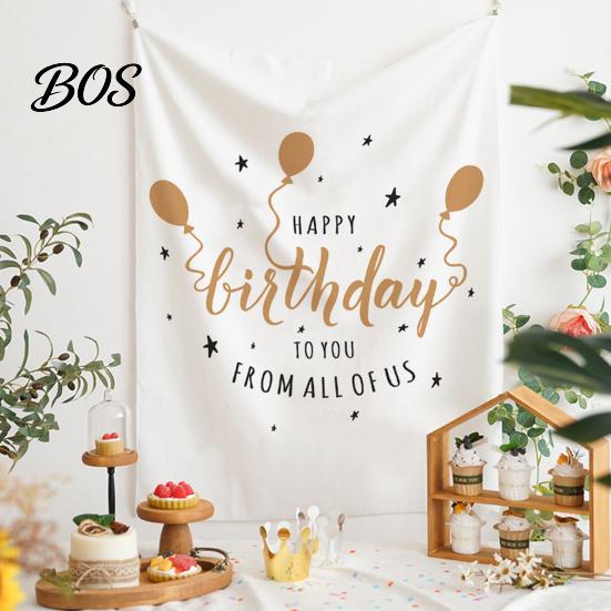 Matching Hanging Flags Baby Birthday Backdrop, Greenery Forest Banner for Boy Girl, Integrated Cloth 100 Day Celebration Party Decorations,