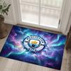 Manchester City Design Crystal Velvet Carpet Cozy Non?Slip Printed Rug For Bedroom Living Room Entrance