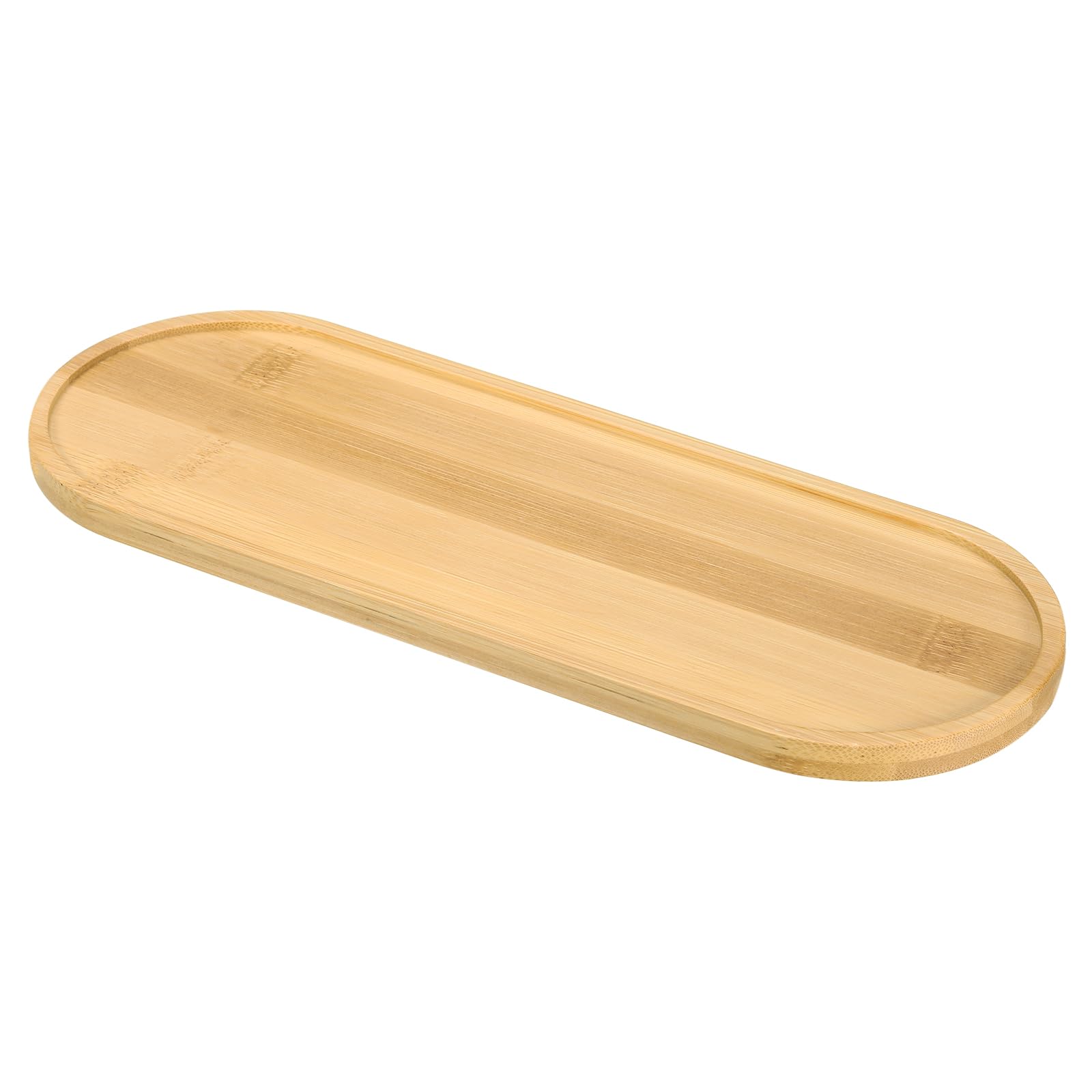 

PATIKIL Bamboo Rectangular Wooden Plant Drainage Bonsai Plant Succulent Pot for Home Balcony Saucer, 11x4 Tray, Saucer,