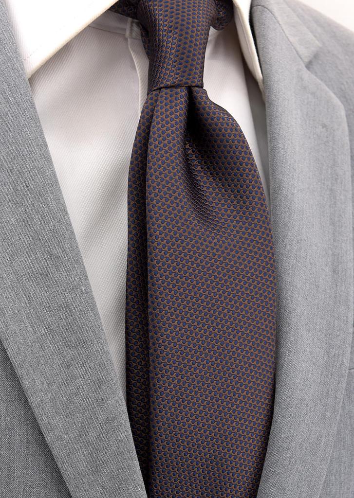[Original Color] Business Necktie (7.5cm width) Floral Paisley Pattern for Interviews, Job Hunting, and Employment (T105-074-02)